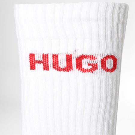 HUGO - Lot De 6 Paires De Chaussettes 50510187 Blanc