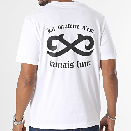 La Piraterie - Tee Shirt Oversize Infini Bianco Nero