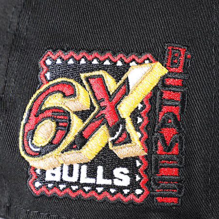 New Era - Chicago Bulls 9Fifty Patch Snapback Cap Nero