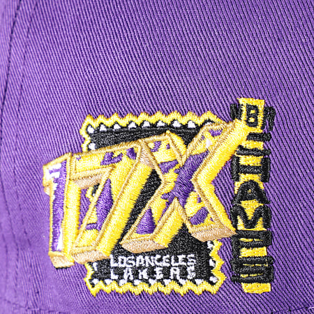 New Era - Los Angeles Lakers Snapback Cap 9Fifty Patch Purple