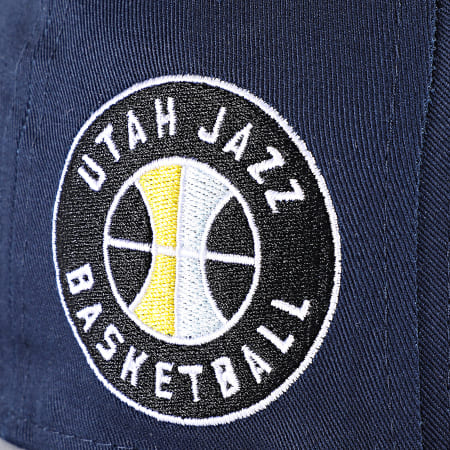 New Era - Cappellino Snapback 9Fifty Patch Utah Jazz Blu Navy