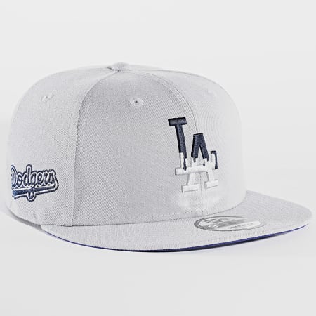 New Era - Casquette Snapback 9Fifty Team Drip Los Angeles Dodgers Gris