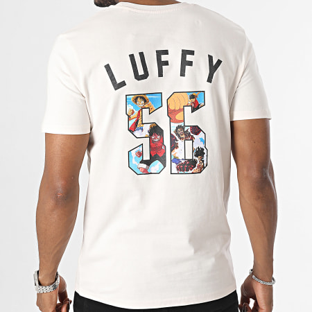 One Piece - Tee Shirt Luffy 56 Beige