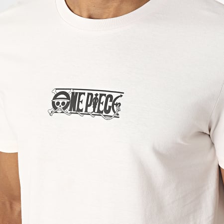 One Piece - Camiseta Luffy 56 Beige