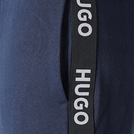 HUGO - Sporty Logo 50496995 Pantaloni da jogging a bande blu navy