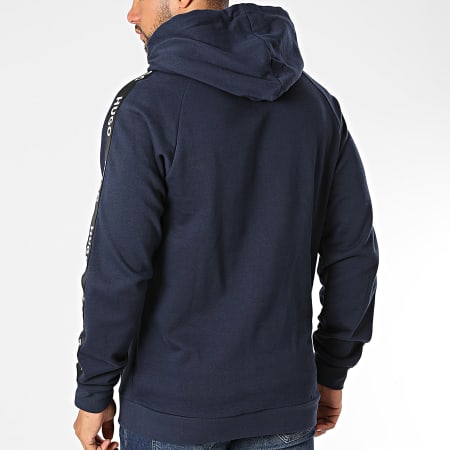 HUGO - Sporty Logo Stripe Hoody 50497003 Azul Marino