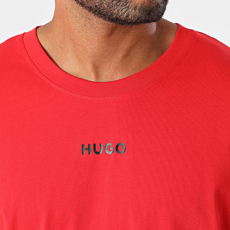 HUGO - Tee Shirt Linked 50493057 Rouge