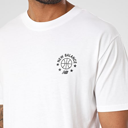 New Balance - Tee Shirt MT33582 Blanc