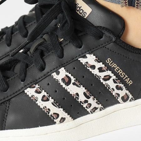 Adidas Originals - Sneakers Superstar Donna IF7616 Core Black Off White Magic Beige