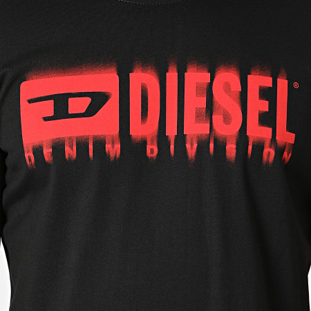 Diesel - Tee Shirt T-Diegor A03593-0CATM Noir