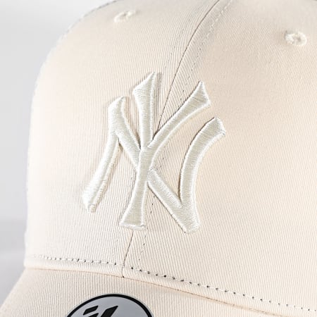 '47 Brand - MVP Trucker Cap New York Yankees Beige Blanco