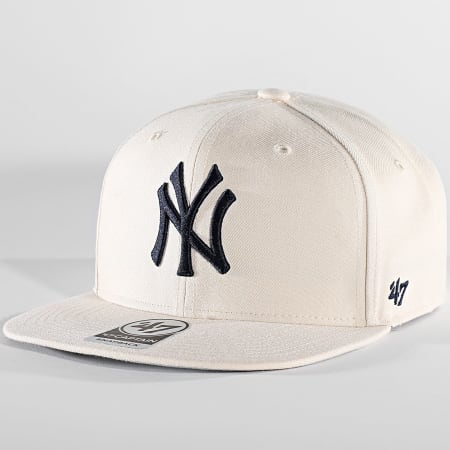 '47 Brand - Capitán New York Yankees Gorra Snapback Beige
