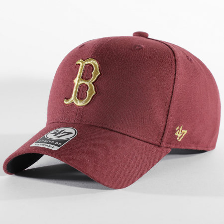 '47 Brand - Cappello MVP Boston Red Sox Bordeaux