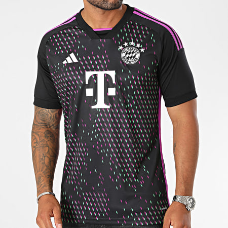 Adidas Performance - Camiseta de fútbol del Bayern de Múnich HR3719 Negro Violeta