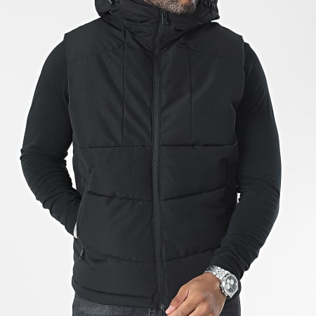 Doudoune capuche sans manche clearance