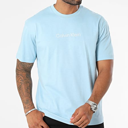 Calvin Klein - Camiseta Hero Logo Comfort 1346 Azul claro