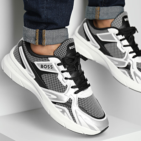BOSS - Sneakers Owen Runner 50504289 Argento