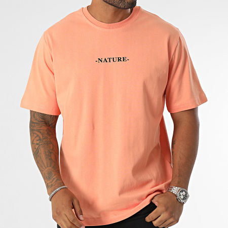 ADJ - Groot oversized zalm T-shirt