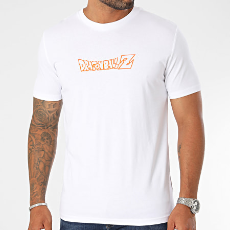 Dragon Ball Z - Volver Kame Kanji Blanco Naranja Camiseta