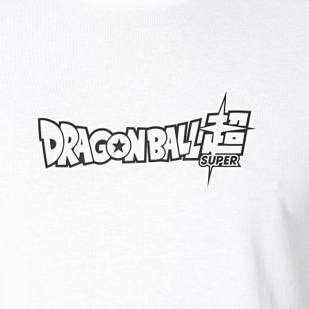 Dragon Ball Z - Camicia da tè Back Goku Bianco