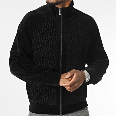 Emporio Armani - Veste Zippée 6R1MG3-1JJWZ Noir