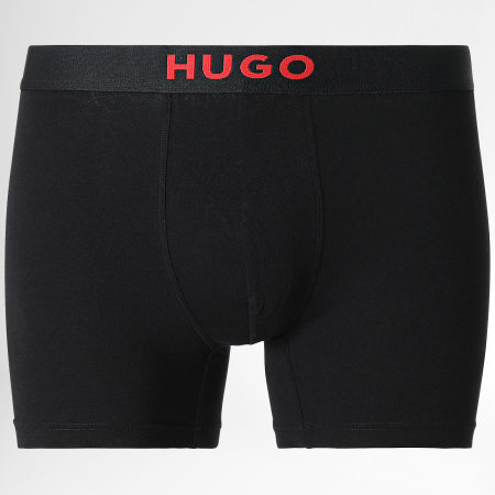 HUGO - Set di 2 boxer 50501385 Nero Grigio