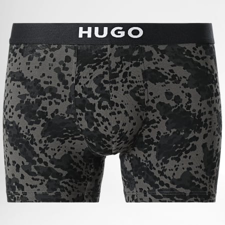 HUGO - Set di 2 boxer 50501385 Nero Grigio