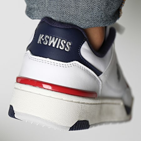 K-Swiss - Match Pro Leather 08905 Bianco Peacoat Samba Sneakers