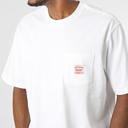 Levi's - Tee Shirt Poche A5850 Blanc
