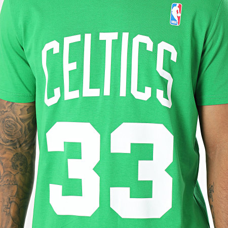 Mitchell and Ness - Tee Shirt Team Logo Boston Celtics Vert