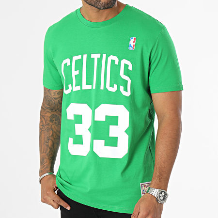 Mitchell and Ness - Camiseta Logo Equipo Boston Celtics Verde
