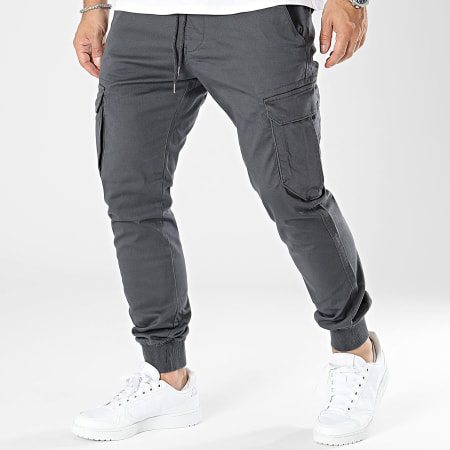 Reell Jeans - Pantaloni Cargo a costine Reflex Grigio Ardesia