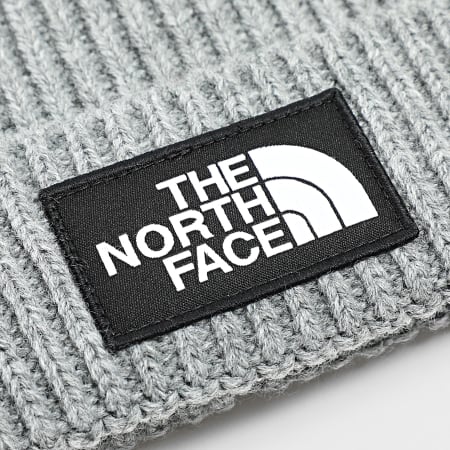 The North Face - Bonnet Logo Box Gris