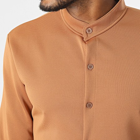 Uniplay - Camisa de manga larga camel