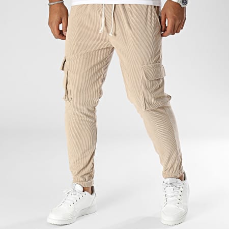 Uniplay - Pantaloni da jogging beige