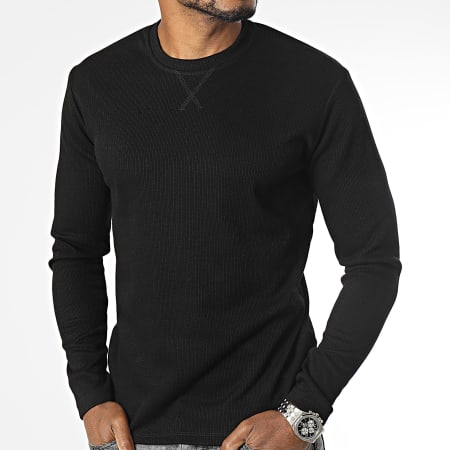 Uniplay - Maglietta nera a maniche lunghe