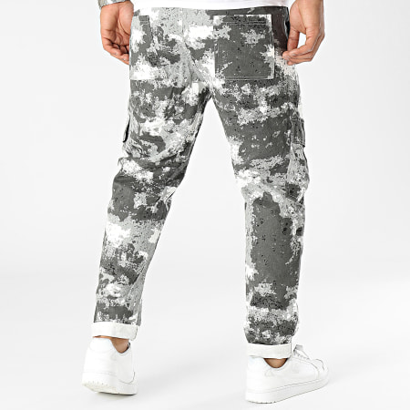 Pantalon militar blanco deals