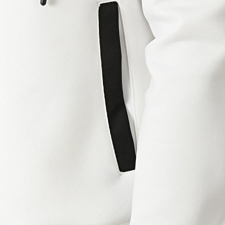 LBO - Set giacca con cappuccio e pantaloni da jogging Teddy 0140 Bianco