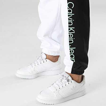 Calvin Klein - 4052 Blanco Negro Jogging Pantalones
