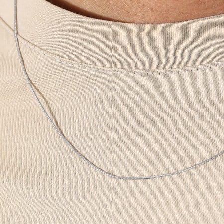 LBO - Collar de cadena de serpiente de plata de 2,5 mm