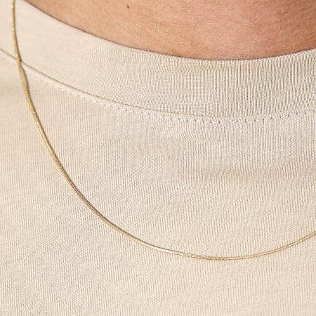 LBO - Collana a maglie con serpente d'oro da 2,5 mm