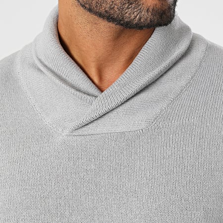 Produkt - Pull Col Amplified Njord Shawl Gris