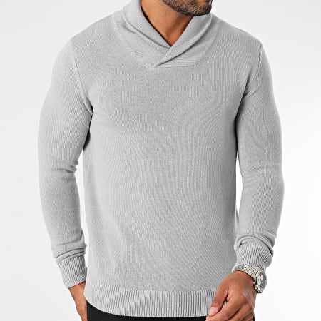 Produkt - Pull Col Amplified Njord Shawl Gris