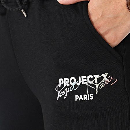 Project X Paris - Pantalones de chándal para mujer F224128 Negro