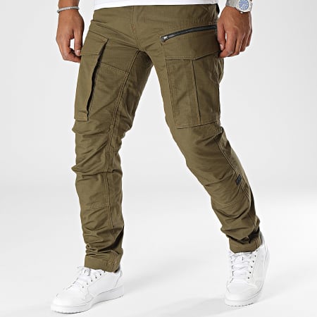 G Star Pantalon Cargo Regular Fit Rovic Zip 3D D02190 D213 Vert Kaki LaBoutiqueOfficielle