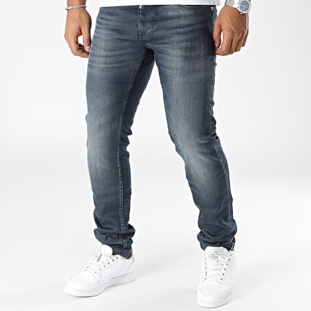 Le Temps Des Cerises - 711 Musset Jeans in denim blu