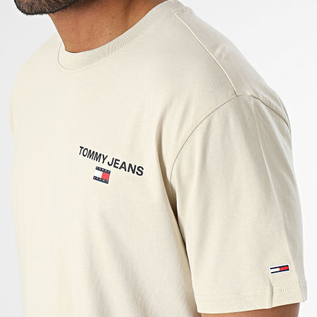 Tommy Jeans - Tee Shirt Classic Linear 7712 Beige