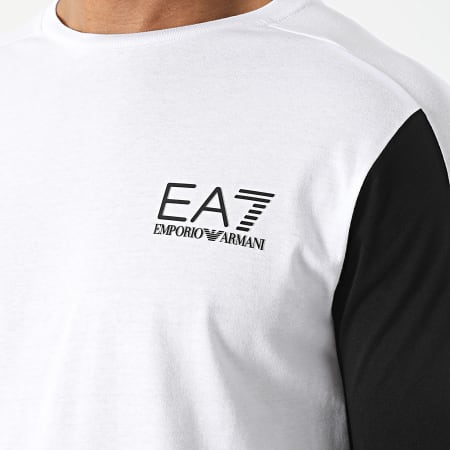 EA7 Emporio Armani - Maglietta 6RPT17-PJ02Z Bianco Nero