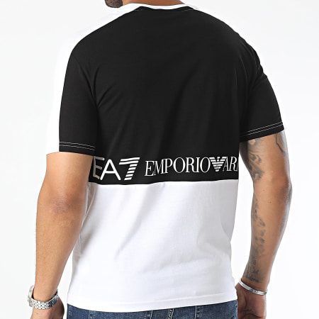 EA7 Emporio Armani - Tee Shirt 6RPT17-PJ02Z Blanc Noir