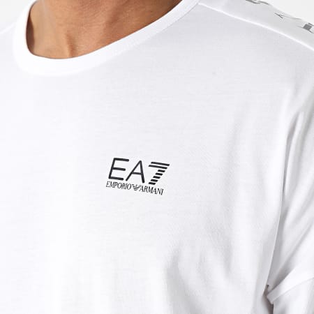 EA7 Emporio Armani - Maglietta a fascia 6RPT10-PJ7CZ Bianco